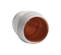 Buse de coupe plasma pour buse d'électrode de machine compatible avec tête de coupe 1 pièce/2 pièces pointe métallique pour coupe de ferraille de plaque d'acier (B)