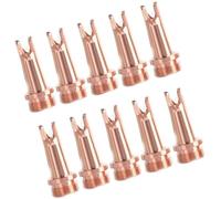 Buse de cuivre industrielle pour les pistolets de soudage laser portables, pointe pour les performances d'alimentation en fil Model F CS-08 10 pièces