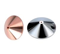 Buse de découpe laser à fibre, options simple et double couche pour tête, ajustement D28-M11/D32-M14 H15, tailles de calibre de 1,0 mm à 5,0 mm disponibles D32-M14_10pcs Double:4.5mm