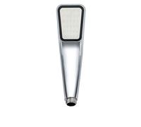 Buse De Douche De Pluie Carrée À Haute Pression,300 Trous,Pomme De Douche,Débit D'eau À Économie D'eau Avec Accessoires De Salle De Bains Abs Chromé - Type Silver