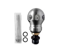 Buse de dragage de nettoyage d'égouts à haute pression, boule rotative WT-3/8 sphérique(3 8 60L min)