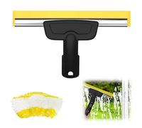 Buse de fenêtre pour nettoyeur vapeur Kärcher avec chiffon en microfibre compatible avec Kärcher SC1 SC2 SC3 SC4 SC5 SC7, accessoire de rechange pour un nettoyage sans traces du verre, des fenêtres et