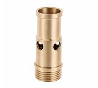 Buse de fontaine à bulles en laiton avec filetage G1/2 et G3/4 - Court | Buse de fontaine à bulles, pulvérisateur pour bassin de jardin, laiton massif