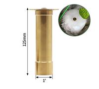 Buse de fontaine d'eau décorative de piscine,arroseur en laiton d'acier inoxydable,fontaine d'eau décorative extérieure - Type E