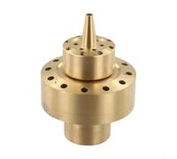 Buse de fontaine DN25 avec construction en laiton pour applications de jardin et étang offrant des motifs d'eau décoratifs et une utilisation durable en extérieur