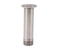 Buse de fontaine en acier inoxydable avec tête champignon pour utilisation dans le jardin résidentiel et les systèmes d'eau agricoles (10 cm)