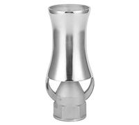 Buse de fontaine en acier inoxydable en forme de cèdre, tête de pulvérisation d’eau réglable pour étang et aménagement paysager, injecteur-aérateur d’oxygène avec effet de mousse (Soie intérieure 1