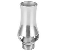 Buse de fontaine en acier inoxydable en forme de cèdre, tête de pulvérisation d’eau réglable pour étang et aménagement paysager, injecteur-aérateur d’oxygène avec effet de mousse (6 points de soie