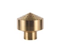 Buse de Fontaine en Laiton Buse d'arrosage en laiton à filetage femelle 1/4", 1/2", 3/4", 1", 1,5", 2", for fontaine feu d'artifice, jardin, parc, hôtel, étang, outil d'aménagement paysager(1I2 inch)