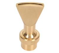 Buse de fontaine en laiton G3/4, filetage femelle 25mm, arroseur d'étang en forme d'éventail étroit pour les musées de parc d'attractions d'étang de jardin