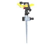 Buse de gicleurs réglables à 360 ° | Pulvérisateur Rotatif entraîné par hydraulique pour pelouse/Jardin/Cour | Insert terrestre en Alliage en Zinc, Robuste et imperméable