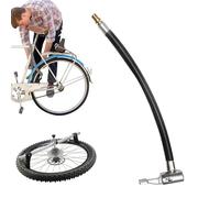 Buse de gonflage de pneu haute performance | Adaptateur de gonflage de pneu pour vélo | Tube d'extension pour gonfleur de pneu | Accessoires d'entretien de moto pour vélo, voiture, air
