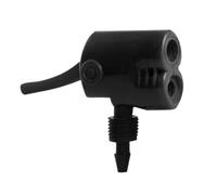 Buse de gonflage - Grande valve de sortie d'air, pièce de pompe résistante | Adaptateur en métal robuste, contrôle du flux d'air de précision, convient pour vélos, motos, sports, fixation efficace