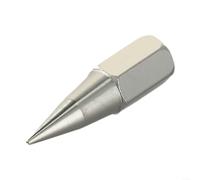 Buse de graisse lourde avec ouverture plate et design anti-explosion pour une utilisation avec de la graisse dans l'entretien des équipements mécaniques et automobiles (pointe en acier étendue robuste