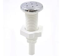 Buse de jet de jet de mousse 1pc 7 trous de buse à bulle droite, jet de bulle d'air spa avec chromage, abdos Visage