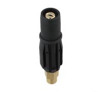 Buse de jet de mousse pour nettoyeur haute pression, nettoyage de voiture, accessoire de pulvérisation de mousse épaisse compatible avec karcher noir, 13,8 cm