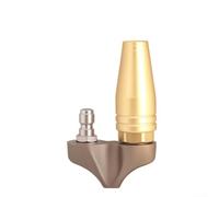 Buse de jet de vidange pour nettoyeur haute pression 3600 PSI Turbo inversé avec joint de connexion rapide pour applications de nettoyage de tuyaux et de gouttières (1/4 Rapidement)