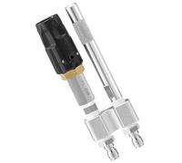 Buse de Jet d'égout de nettoyeur haute pression, buse en acier inoxydable pour le nettoyage des égouts à haute pression, buse de Jet de tuyau de débouchage Double-head 0.4mm