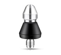 Buse de jet d'égout en acier inoxydable avec 1 jet avant et 6 jets arrière pour un nettoyage efficace 4 connecteurs rapides
