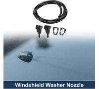 Buse De Lave-Glace Avant Avec 2 Joints, Tuyau De Fluide De 1,2 Mètre No.5160308Aa Pour Dodge Grand Caravan 2008-2020 Noir