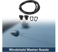 Buse De Lave-Glace Avant Avec Joint, Tuyau De Liquide No.4805742Ab Pour Dodge Grand Caravan 2008-2020 Noir Blanc