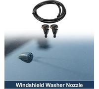 Buse De Lave-Glace Buse De Pulvérisation De Pare-Brise Avant Avec Tuyau De Liquide No.3W7Z17603Aa Pour Ford Crown Victoria 03-11 Noir