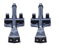 Buse de Lave-Glace Compatible Avec Opel Pour Meriva A 2003-2010 2 Pièces Buse Lave-glace Avant Voiture Jets Capot Pulvérisation Clips Liquides