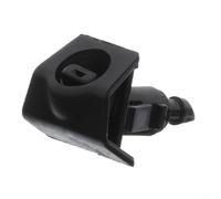 Buse de lave-glace noire ABS Direct Fit compatible avec Versa 2009-2012 OEM 28931-ZW80A Installation facile Plug and Play Pièce extérieure de voiture pour pare-brise avant Cl