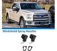 Buse De Lave-Glace Pour Ford F-450 Super Duty 2011-2016 Durable | Buses De Pulvérisation De Pare-Brise Avant En Abs Noir 2 Pièces