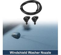 Buse De Lave-Glace Pour Pare-Brise Buse De Pulvérisation De Lave-Glace Avant Avec Tuyau De Liquide De 1,2 Mètre No.289313S500 Pour Nissan Frontier 98-04 Noir