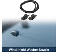 Buse De Lave-Glace Pour Pare-Brise Buse De Pulvérisation D'Essuie-Glace Avant Avec Tuyau De Liquide De 1,2 Mètre No.8538130130 Pour Toyota Camry 07-15 Noir