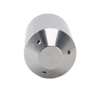 Buse de machine à café en acier inoxydable, bec verseur de mousse de lait, embout de remplacement for buse à vapeur, compatible avec Rancilio(Three Hole)