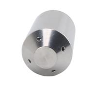 Buse de machine à café en acier inoxydable, bec verseur de mousse de lait, embout de remplacement for buse à vapeur, compatible avec Rancilio(Four Hole)