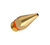 Buse de machine à colle chaude durable pour outils chauffants électriques 2 mm x 34 mm, or, 2 x 34 mm