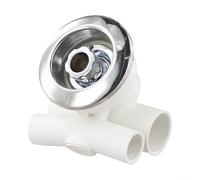 Buse de massage rotative pour piscine et baignoire avec angle réglable, compatible avec les sorties d'eau standard pour hydrothérapie relaxante