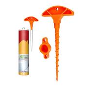 Buse de mastic en silicone - Extension de calfeutrage | Outil de calfeutrage portable, économiseur de calfeutrage, bouchons de buse de scellant pour gagner du temps, couvercle universel pour déboucher