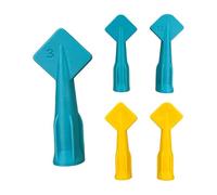Buse De Mastic Pour Joint Carrelage,Lisseur Intégré Imprimé En 3D | Buses Pour Mastics - Pour Utilisation Intérieure, Chambre, Cuisine, Salle De Bain, Maison, Évier, Fenêtre, Porte,