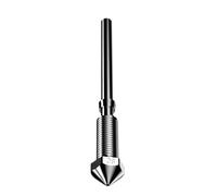 Buse de mise à niveau FLASHF-ORGE for Creator 3, en acier trempé haute température for impression à la fibre de carbone, pièces d'imprimante 3D, buses de remplacement(0.8mm steel)
