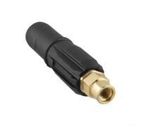 Buse de mousse de lavage de voiture en laiton massif avec filetage M14, ventilateur fixe pour nettoyeur haute pression, fixation de lance à mousse neige pour le nettoyage du véhicule