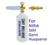 Buse De Mousse De Lavage De Voiture, Générateur De Mousse, Lance De Mousse De Neige, Lavage De Voiture, Haute Pression, Savon Pour Nilfisk Stihl Gerni Husqvarna