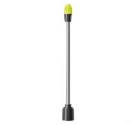 Buse de mousse manuelle avec longue lance pour nettoyage de jardin et voiture Tête de pulvérisation réglable avec effet mousse dense Gris Bleu (vert)