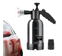 Buse de mousse - Pulvérisateur de mousse pour voiture, pulvérisateur à pression de 33 cm - Flacon pulvérisateur en mousse PE et PP de 2 L avec couvercle solide, idéal pour l'entretien de voiture, le