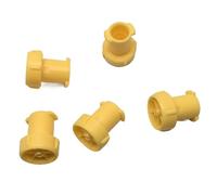 Buse de nettoyage à vapeur portable pour karcher OC3 - Jet ponctuel pour un nettoyage ciblé des espaces étroits et des zones complexes, compatible 2.644-125.0, jaune