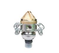 Buse de nettoyage de canalisations à chaîne diamantée Root, dragage haute pression des égouts, sablage, découpe rotative(M36 male 80LPM)