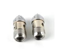 Buse de nettoyage de Drainage d'égout de 3/8 pouces, outil rotatif en acier inoxydable, débit de 10L à 35L Buses