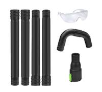 Buse de nettoyage de gouttière pour souffleurs de 530 CFM, 580 CFM, 575 CFM, buse rotative à 360 degrés pour une hauteur de 2,4 à 3,7 m