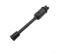 Buse de nettoyeur haute pression 235 mm longue portée 13 mm extension filetée pour les tâches de nettoyage du véhicule Débit d'eau efficace Pointe en plastique noir