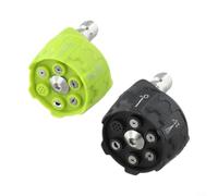 Buse de nettoyeur haute pression 6 en 1 pour Karcher - Pointe de pulvérisation à changement rapide - 0-40 degrés - Nettoyage robuste - Pour jardin, terrasse, allée, voiture - Connecteur de 6,35 mm
