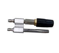 Buse de nettoyeur haute pression avec double tête longue portée pour un nettoyage efficace des zones hautes et difficiles, y compris les toits, murs, bois et surfaces en béton