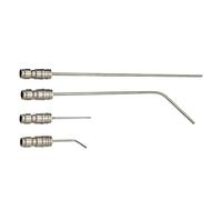 Buse de nettoyeur haute pression - Embout de robuste en acier inoxydable 7 x 22,5 cm, buse de nettoyage AC haute pression | Accessoire de laveuse de qualité industrielle pour les professionnels, p